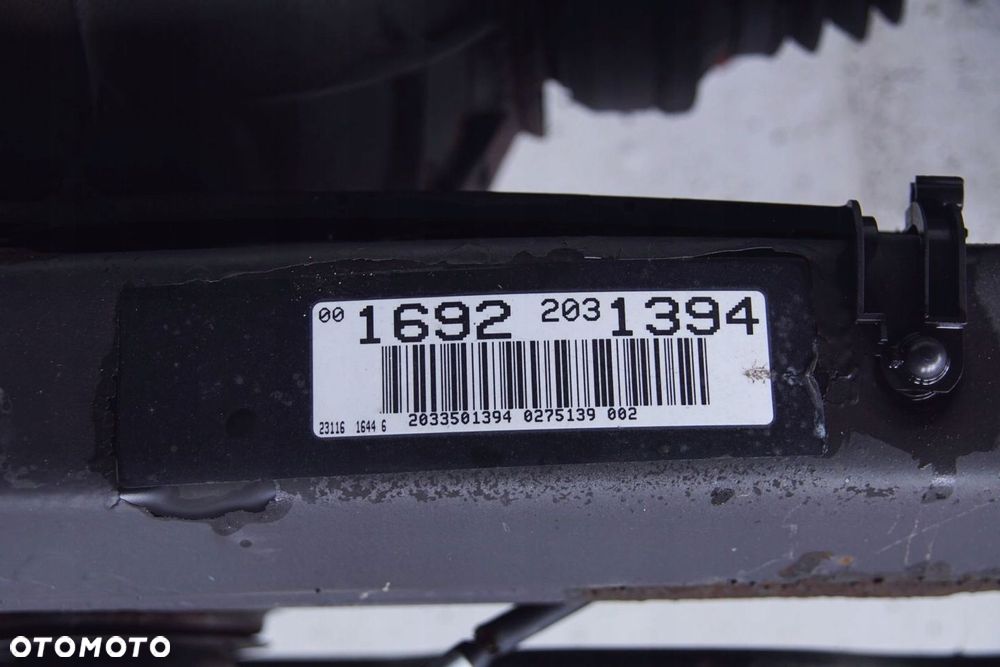 KOMPLETNE ZAWIESZENIE TYŁ DYFER Przełożenie 3.07 - MERCEDES CLK C209 3.0 V6 - 6