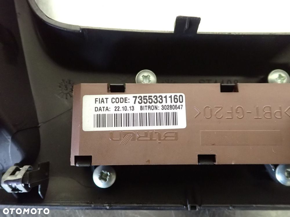 PANEL PRZEŁĄCZNIKÓW PEUGEOT BOXER II 7355331160 - 4