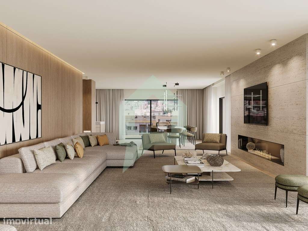 Apartamento T3 em Lux Tower Fraião e Lamaçães, Braga - Grande imagem: 5/31