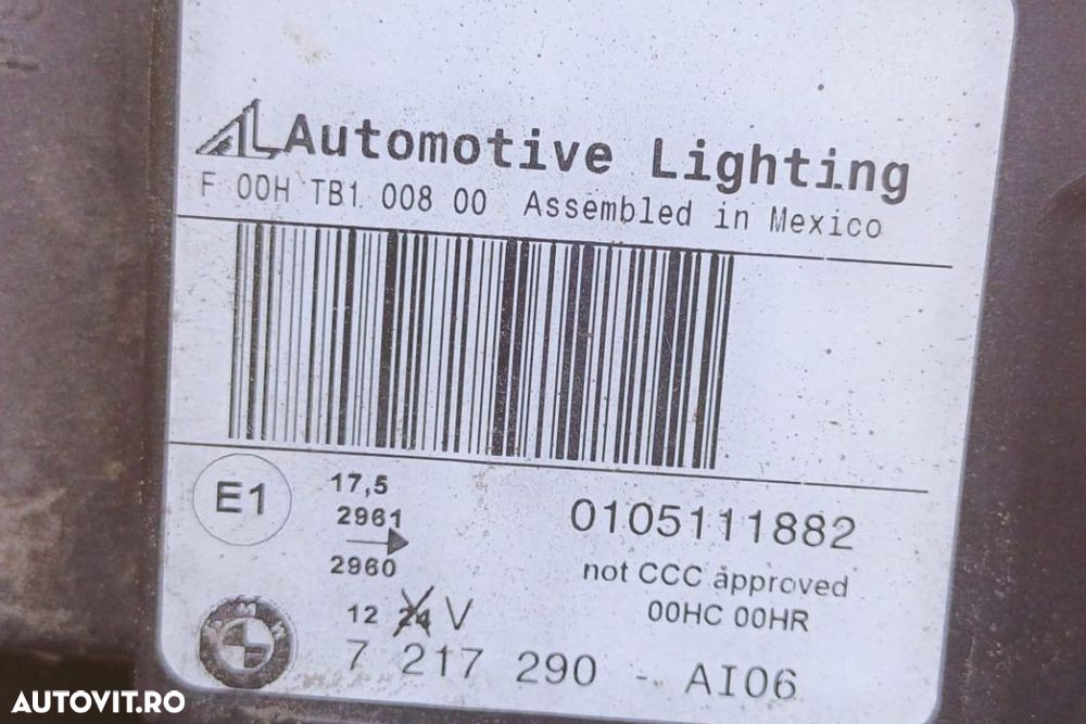 Far Dreapta Bmw X3 F25 2010-2015 Cod 7217290 - 2