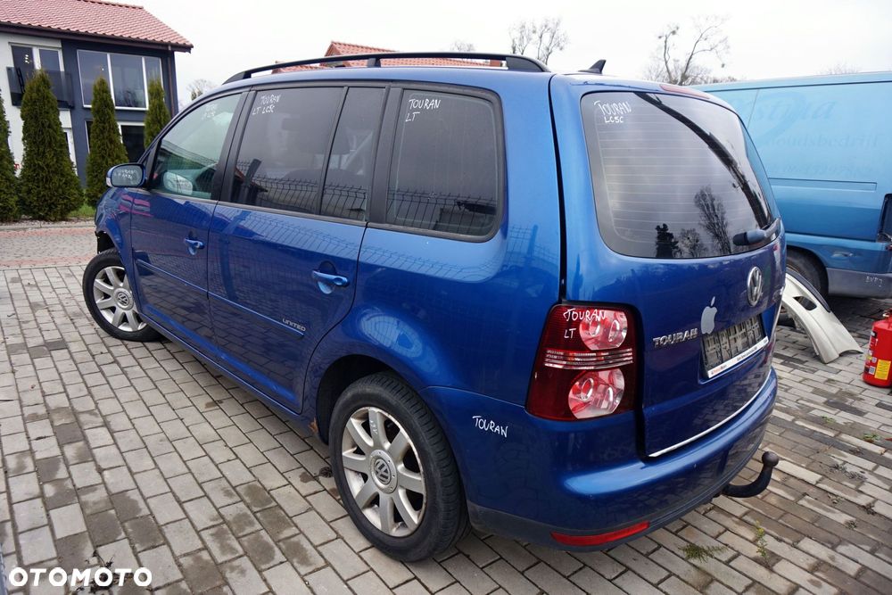 VOLKSWAGEN TOURAN I LIFT FL1 2007 LC5C 2.0 TDI BMM 140KM JLT NIEBIESKI na części - 3