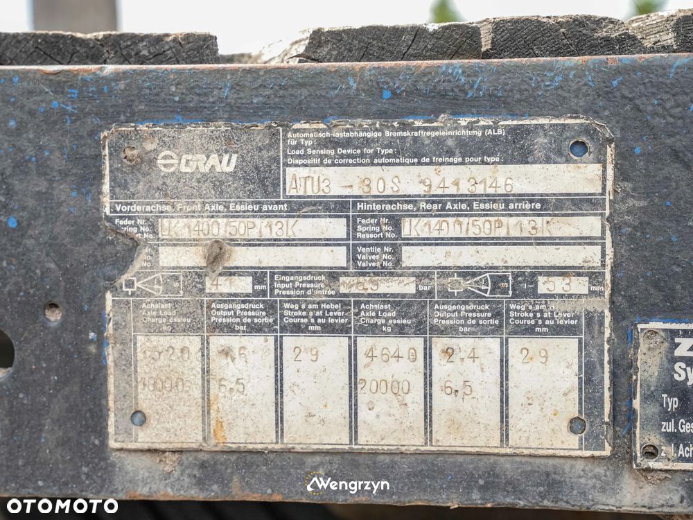 Inny BAUER FAHRZEUGBAU | Przyczepa 3 osiowa z najazdami hydraulicznymi - 33