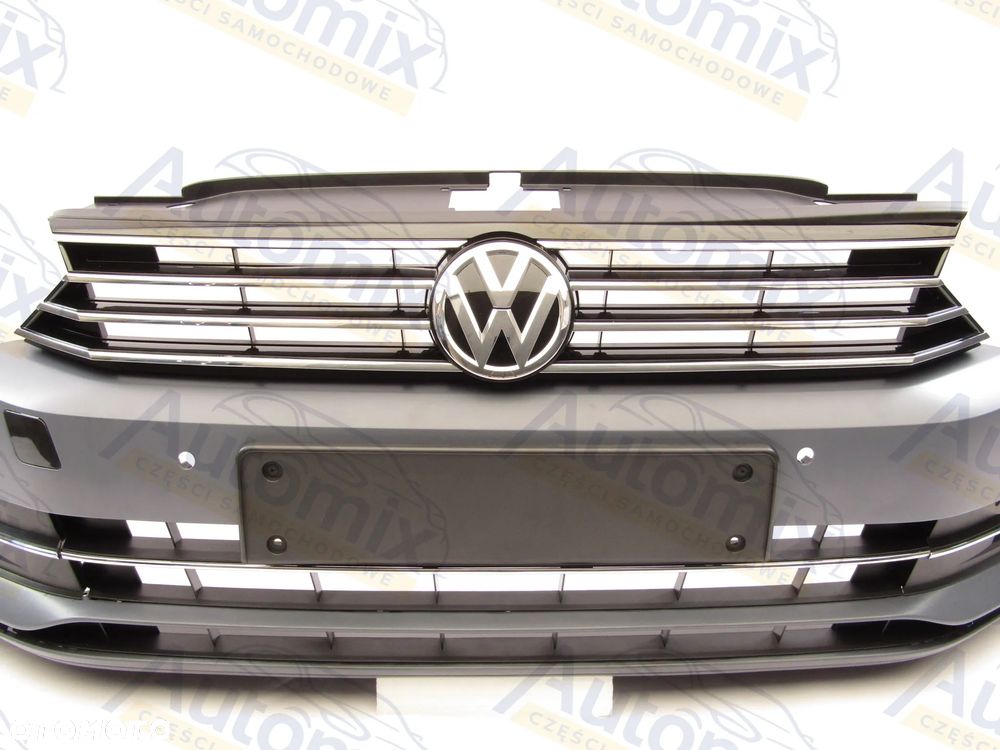 Zderzak przedni VW Passat B8 14 - 19 Sprysk. / Pdc-4 - 8