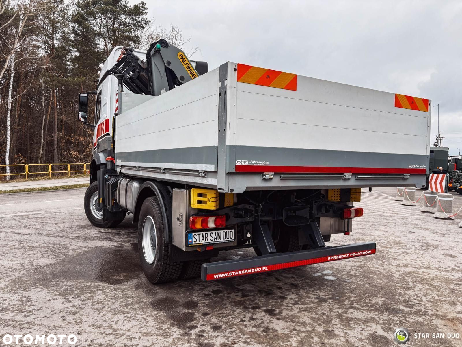 Mercedes-Benz AROCS 1851 4x4 PALFINGER PK 20002 HDS Żuraw Crane Kran - 11