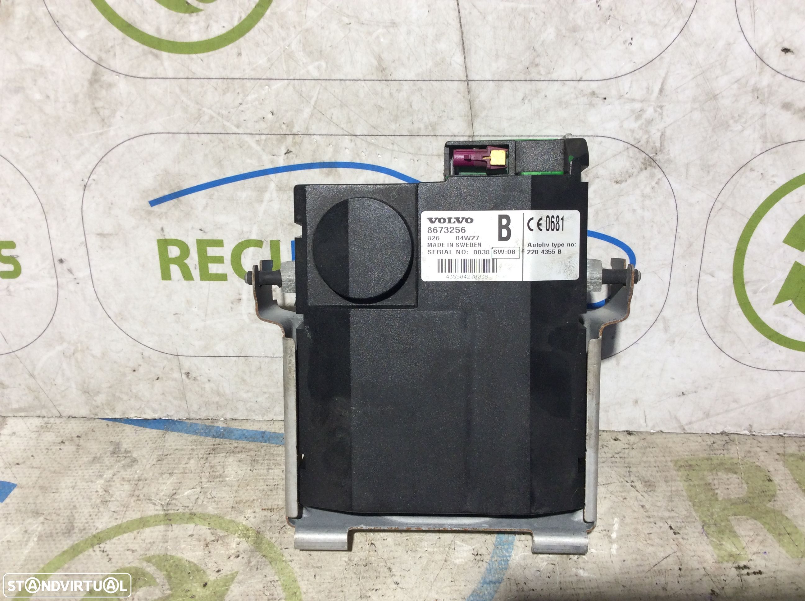 Módulo de telefone Volvo V50 Ref. 8673256 - 1