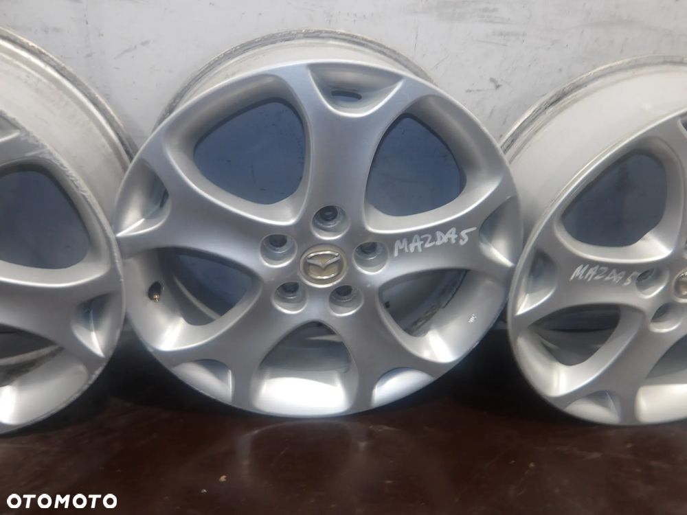 MAZDA 5 LIFT 5D 05-10 2.0D FELGI ALUMINIOWE ALUFELGI 6.5J R17 ET52.5 5X114.3 9965126570 - 4
