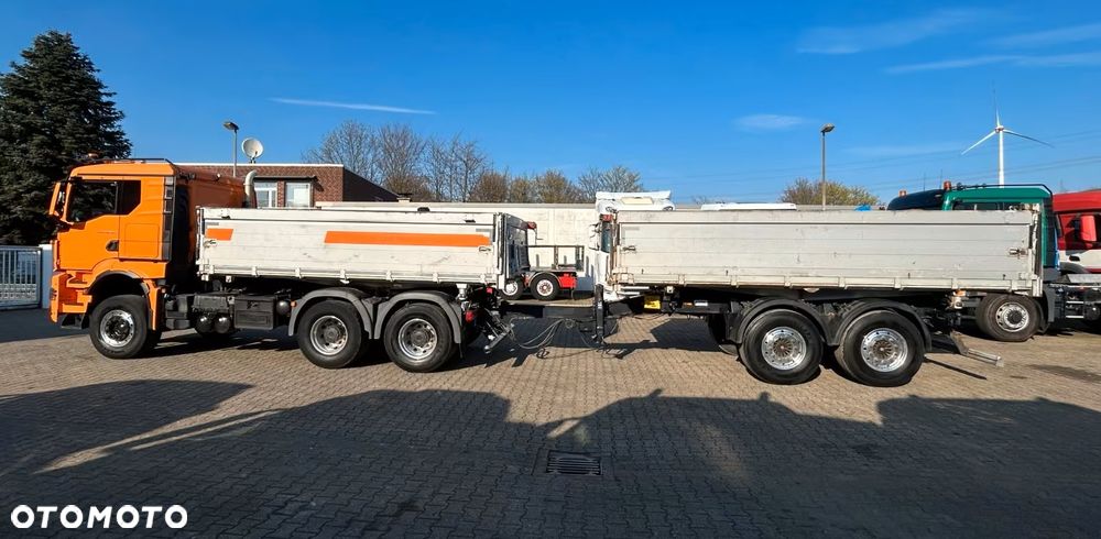 MAN TGS 26.510 6x4 + Przyczepa Kempf 3-Stronny Wywrot | 510 KM | Automat | - 8