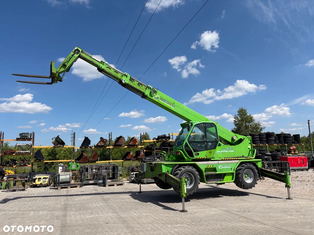 Merlo Roto 45.21 + kosz  Ładowarka teleskopowa obrotowa - 10
