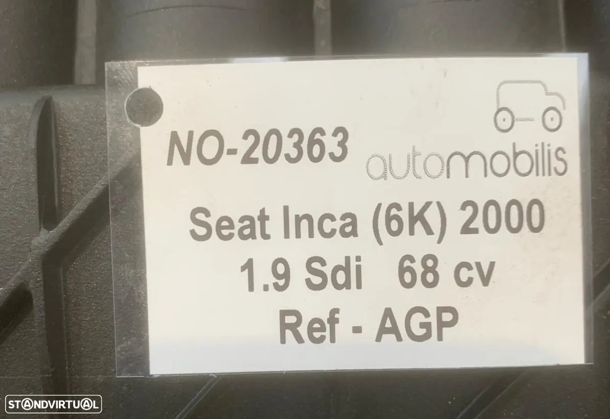 Motor SEAT INCA II (6K) 1.9 SDi 68 cv Ref - AGP NO-20363 - 6