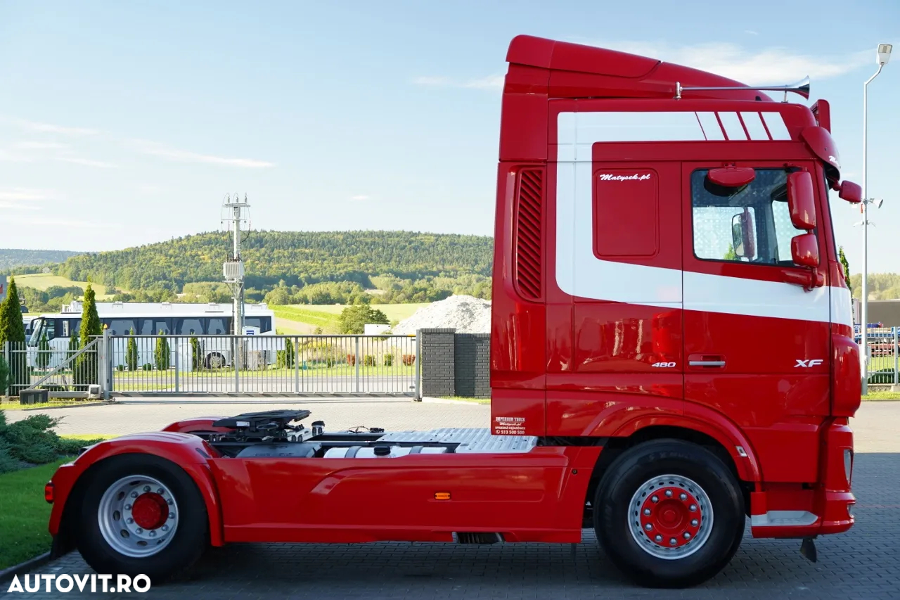 DAF XF 480 / CABINĂ SPATIALĂ / RETARDER / I-PARK COOL / ANVELOPE 100% / IMPORTAT / CONTRACT POST-SERVICE - 9