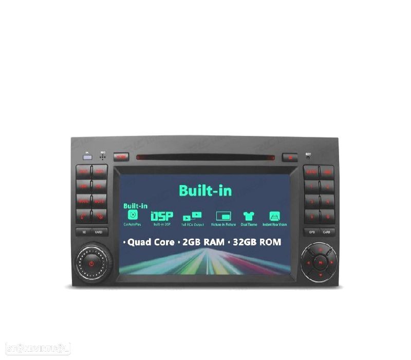 AUTO RÁDIO GPS ANDROID 14 PARA MERCEDES VITO VIANO SPRINTER W245 W169 W639 W906 - 9