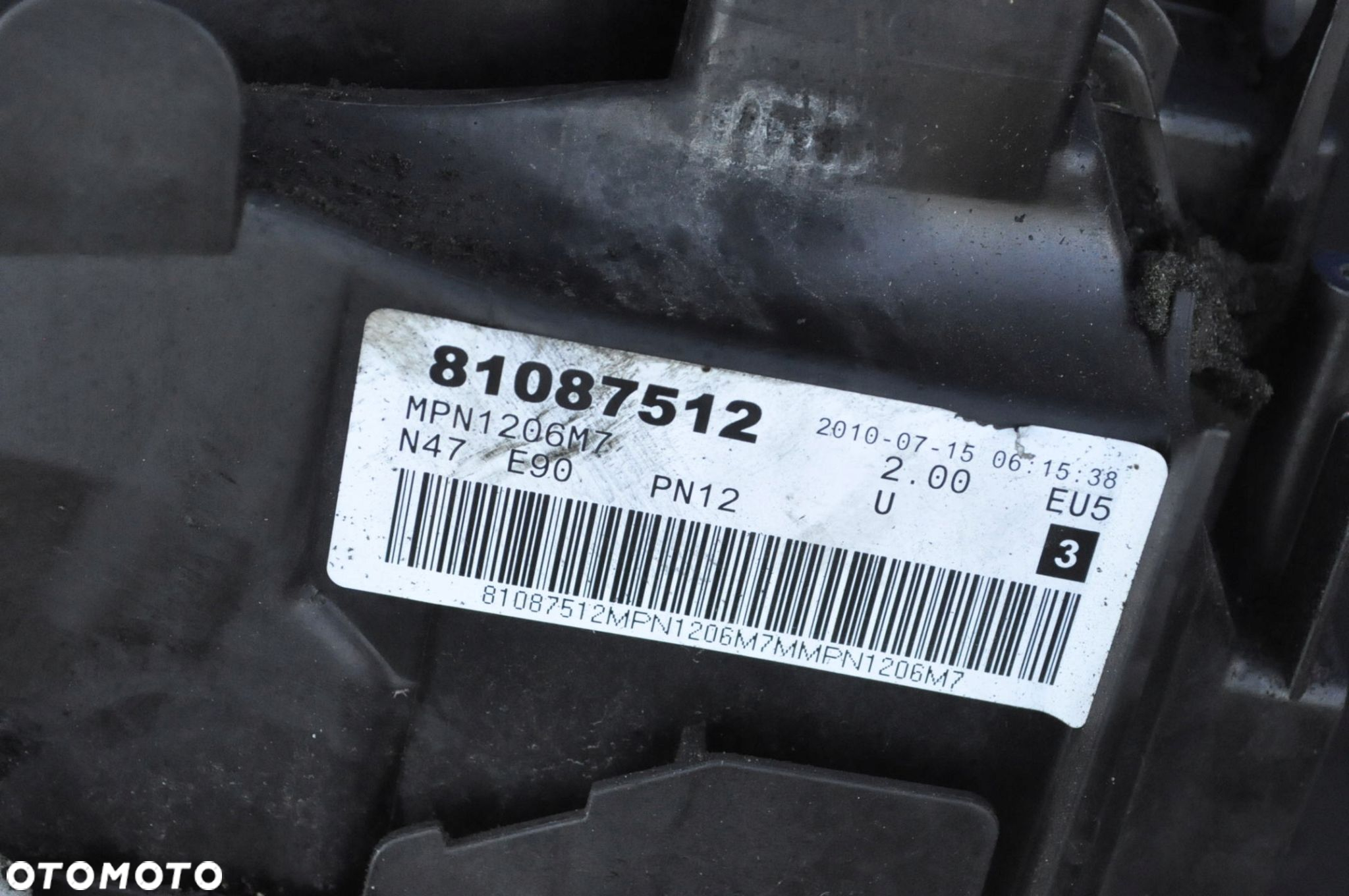 E87 E81 E90 E91 2.0D 143KM SILNIK N47D20C N47D20A - 6