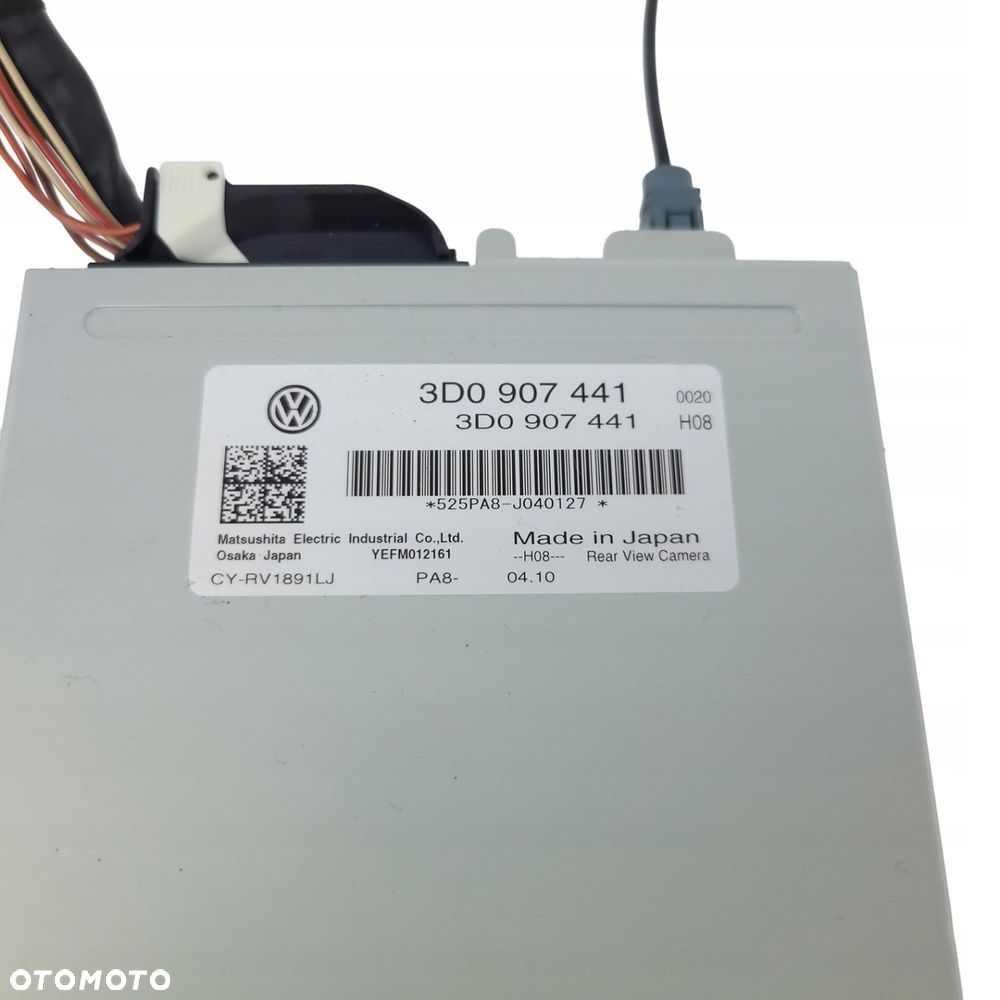 VW PHAETON II LIFT MODUŁ STEROWNIK KAMERY COFANIA 3D0907441 - 2