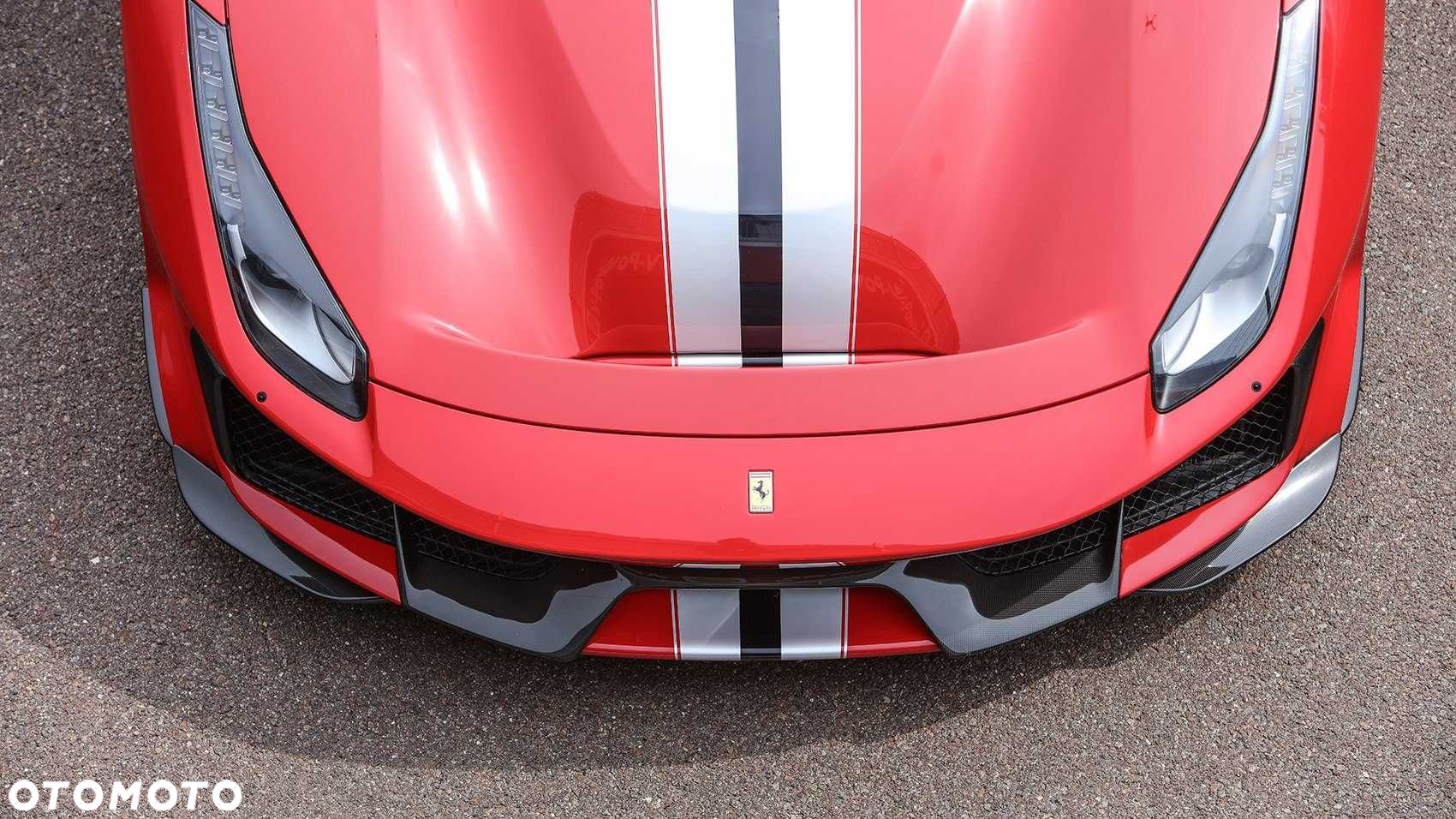 FERRARI 488 PISTA - dokładka spoiler spojler dolny splitter - CARBON - 2