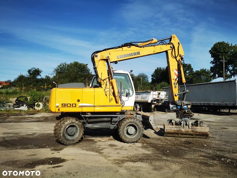 Liebherr 900 rototilt głowica obrotowa pług - 6