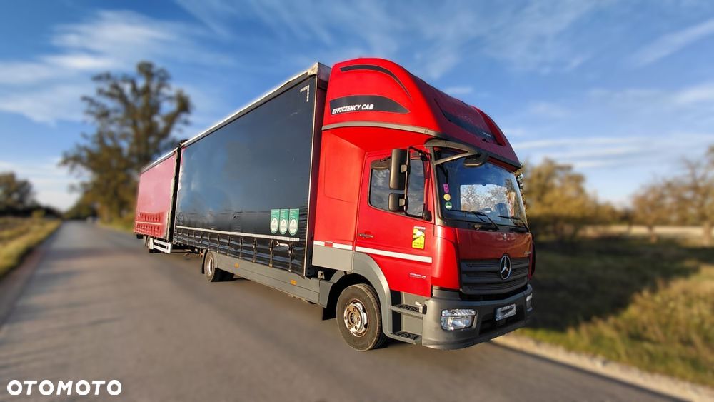 Mercedes-Benz ATEGO 1224 TANDEM ZESTAW 7.7+7.7 X 3H 120M3 PRZEJAZDOWY - 18
