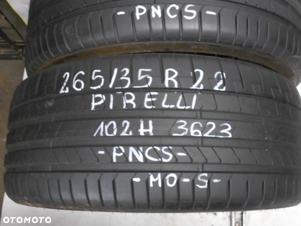 OPONY 265/35R22 PIRELLI PZERO PNCS MO-S DOT 3823 6MM - 3