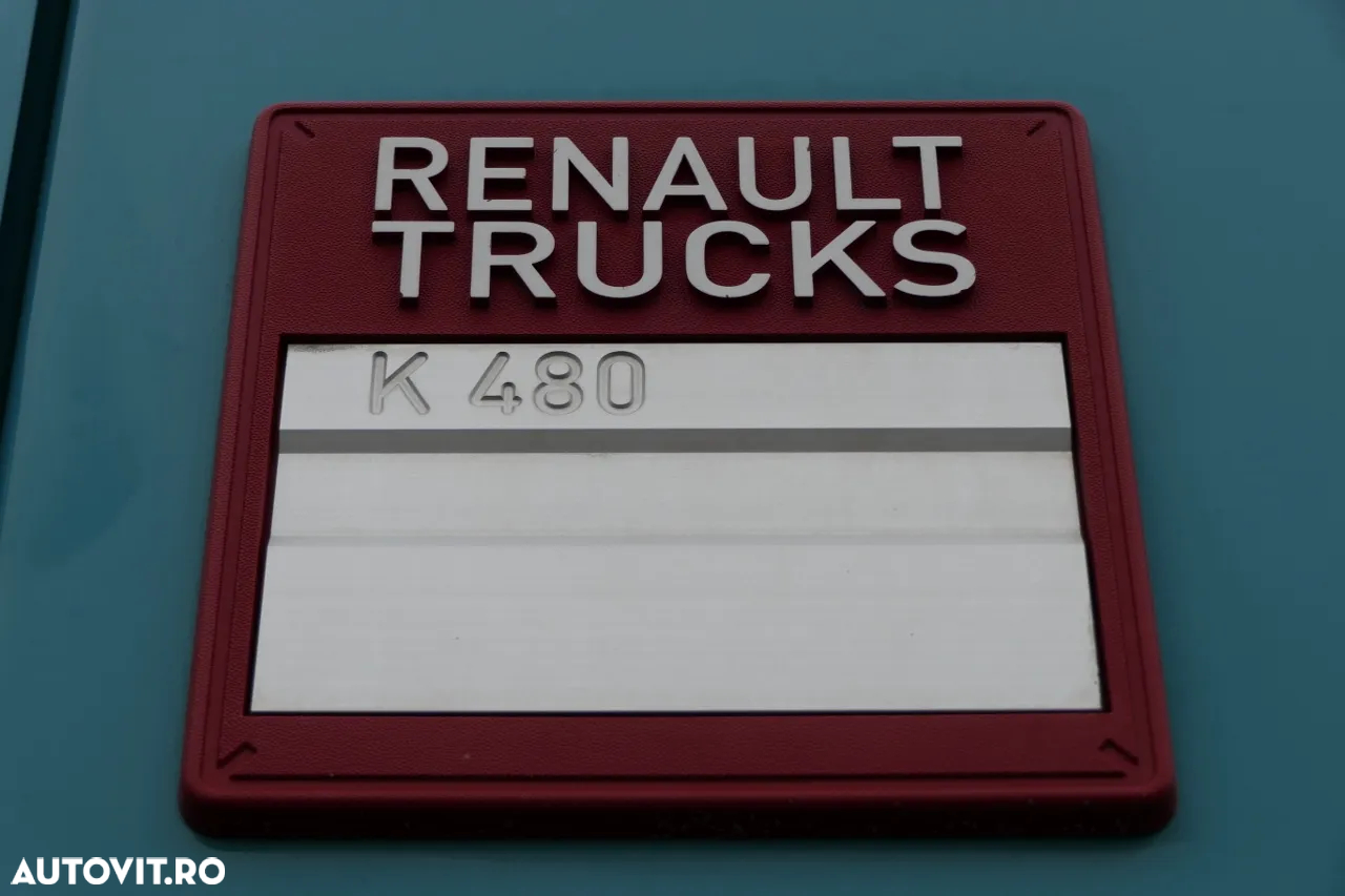 Renault K 480 / 8x6 / BASCULANTE SPATE 25 mc / EURO 6 - 27