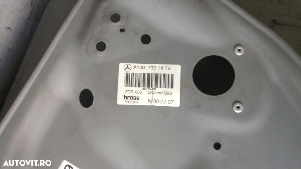macara electrica dreapta spate mercedes a-class w169 a1697301479 - 2