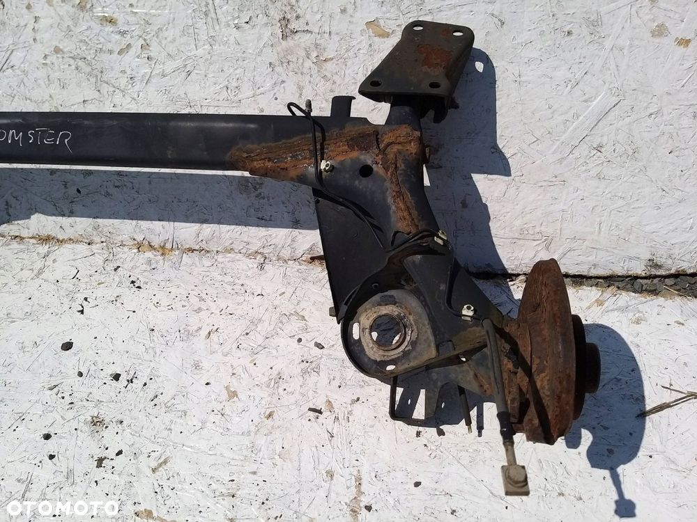 skoda roomster praktik oś belka zawieszenie tył tarcze - 2