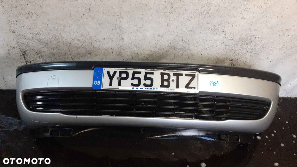 ^ ZDERZAK PRZÓD PRZEDNI OPEL ZAFIRA A 1 I Z157 SREBRNY - 1