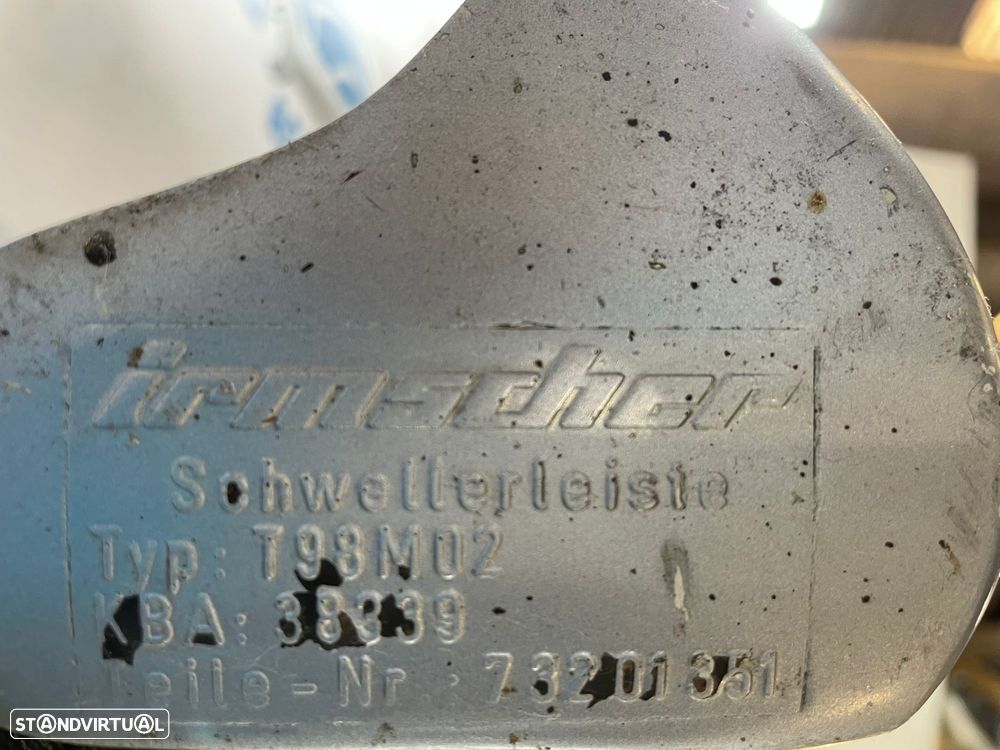EMBALADEIRA EMBALADEIRAS SAIA SAIAS LATERAL LATERAIS IRMSCHER T98M02 38339 73201351 73201301 OPEL ZAFIRA A F75 - 7