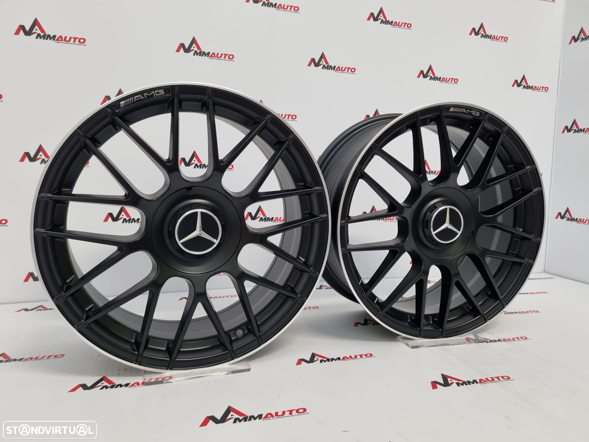 Jantes Look Mercedes C63S Preto 17 - 2