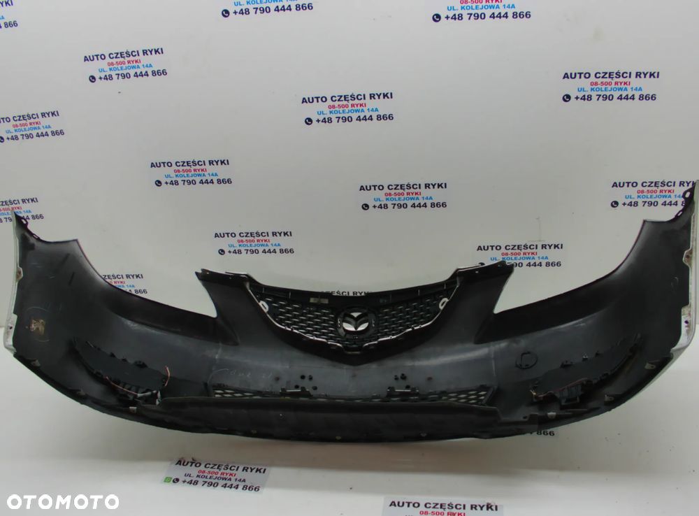 Mazda 3 Zderzak przód srebrny - 8