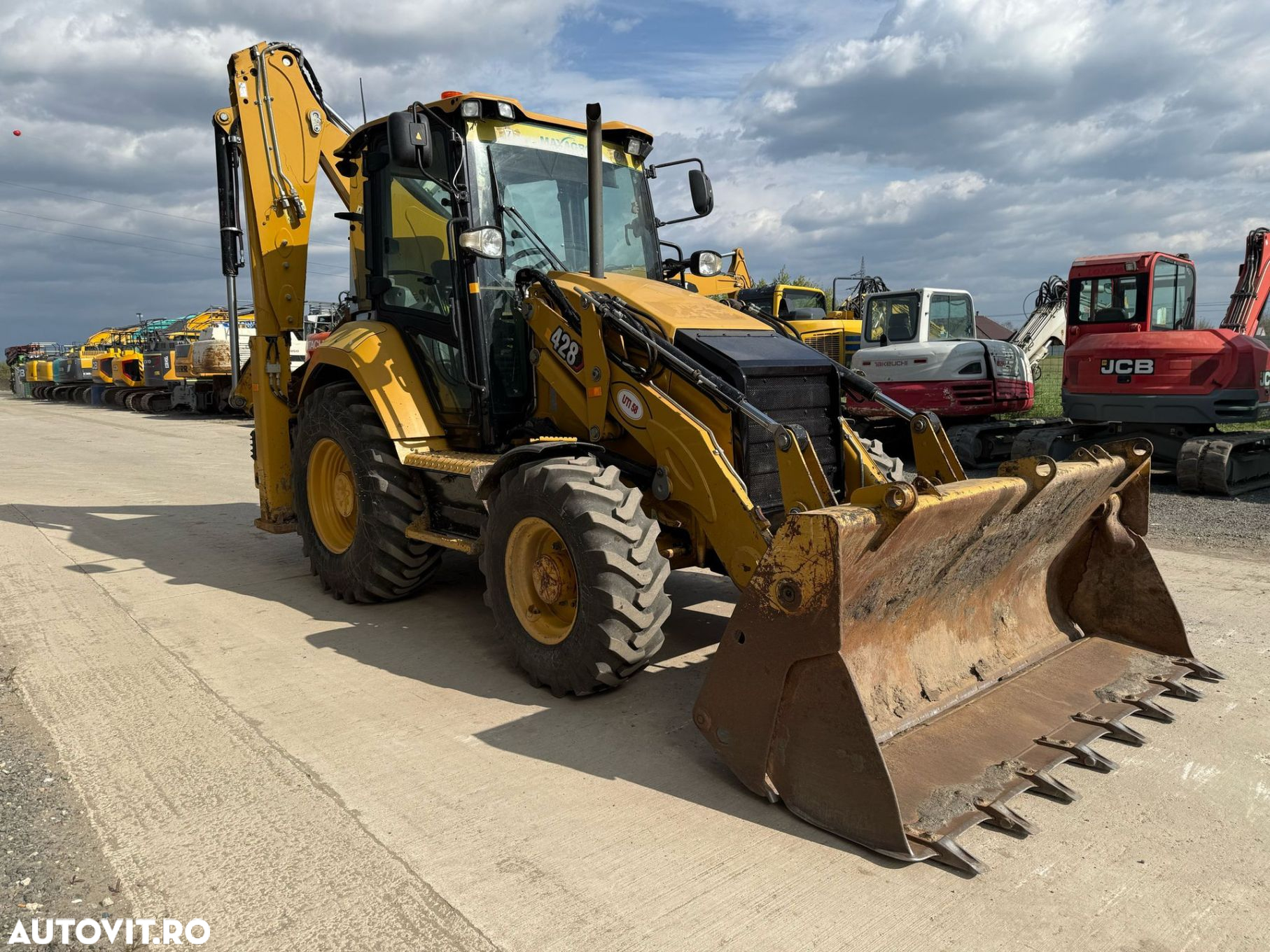 Cat 428 Buldoexcavator - 7