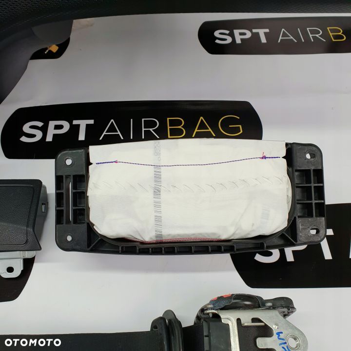 MERCEDES A KLASA W176 DESKA ROZDZIELCZA KONSOLA KOKPIT PULPIT PODUSZKI AIRBAG AIR BAG PASY KIT SET - 6