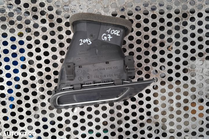 Grila ventilatie bord stanga 5G1819709B Volkswagen VW Golf 7 [2012 - - 2
