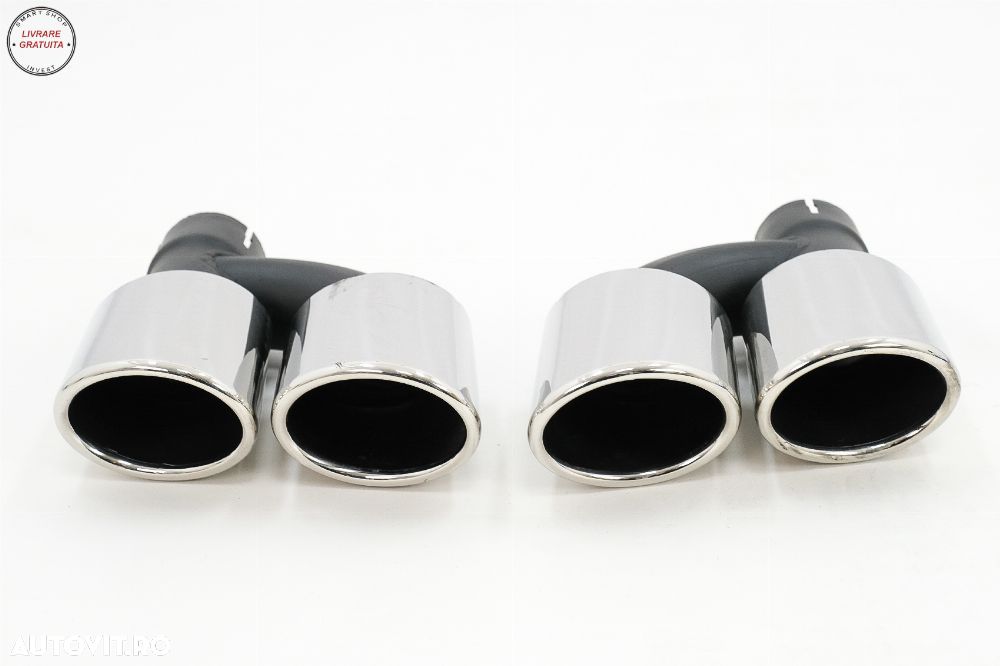 Difuzor Bara Spate Audi A5 F5 Facelift S-Line (2020-) Negru Lucios- livrare gratuita - 15