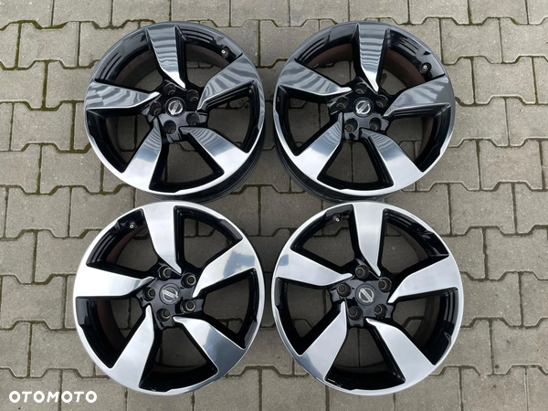 ALU FELGI NISSAN QASHQAI 7Jx18 ET40 5x114,3 N64801 4EA8A CZUJNIKI ĆIŚNIENIA