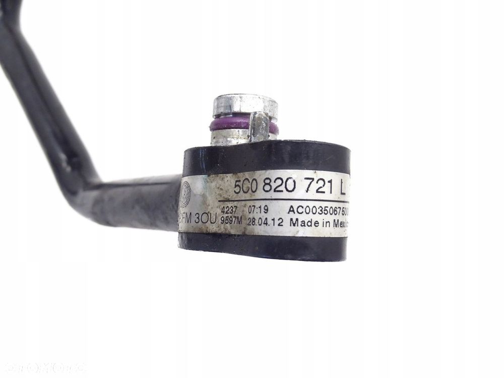 RURKA WĄŻ PRZEWÓD KLIMY KLIMATYZACJI VW BEETLE II 5C 2.0 TDI 5C0820721L - 3