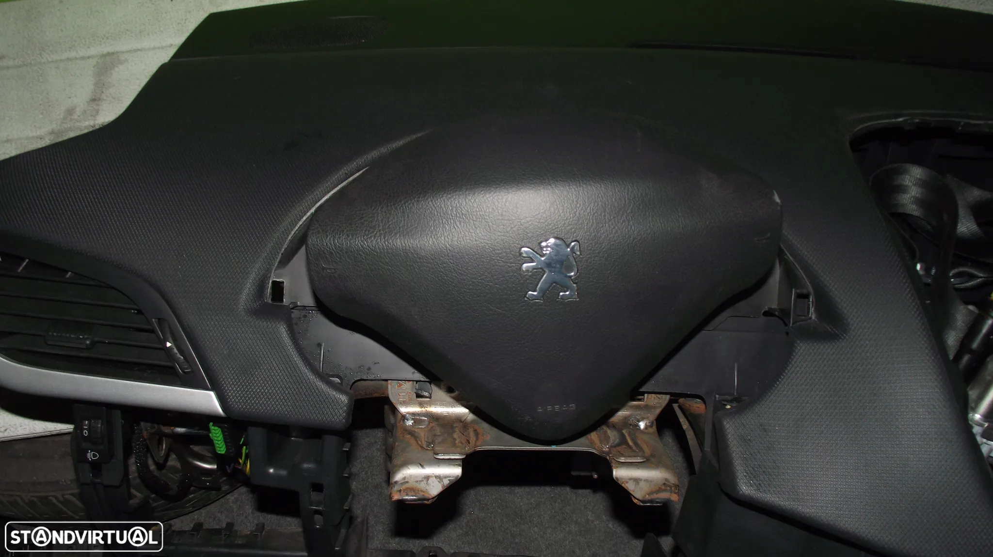 Conjunto de Tablier e Airbags Peugeot 207 - 2009 / 2012 - TAB13 - 3
