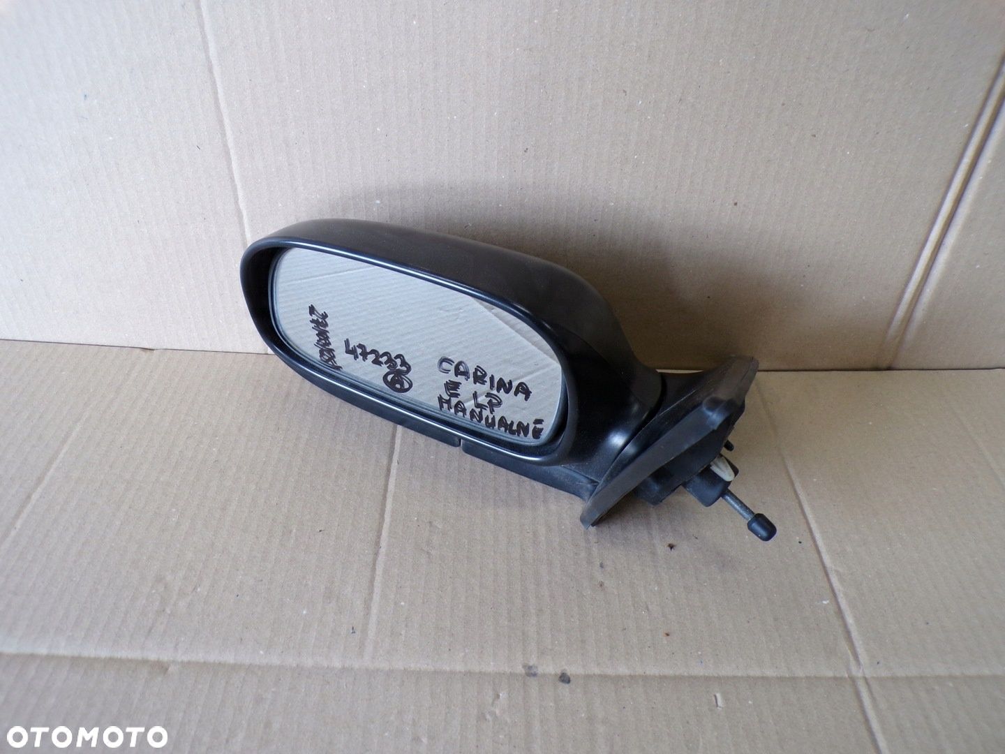 TOYOTA CARINA E T19 LUSTERKO LEWE MANUALNE - 1