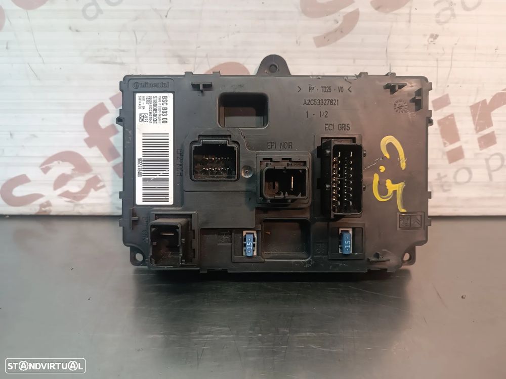 MODULO BSC / ENGATE REBOQUE PEUGEOT PARTNER 308 3008 / CITROEN BERLINGO C4 C5  REF 9665778480 S180085003E - 1