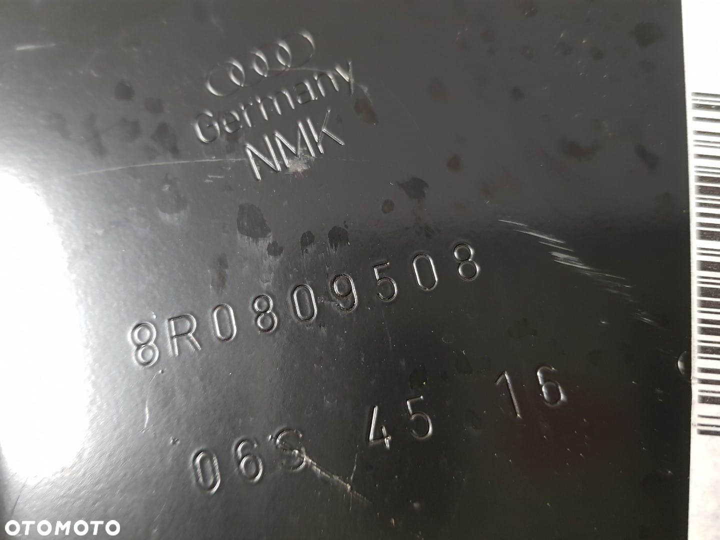NOWE TYLNY WZMOCNIENIE PRAWE NADKOLA WNĘKI KOŁA  AUDI Q5 09-17 8R0809302A 8R0809508 - 6
