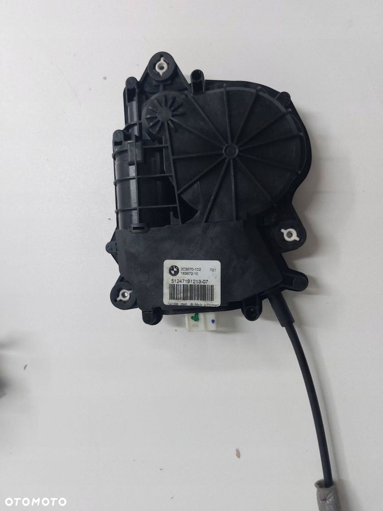bmw 7 f01 f02 08r> zamek klapy dociąg tył komplet 7191213 7191211 - 6