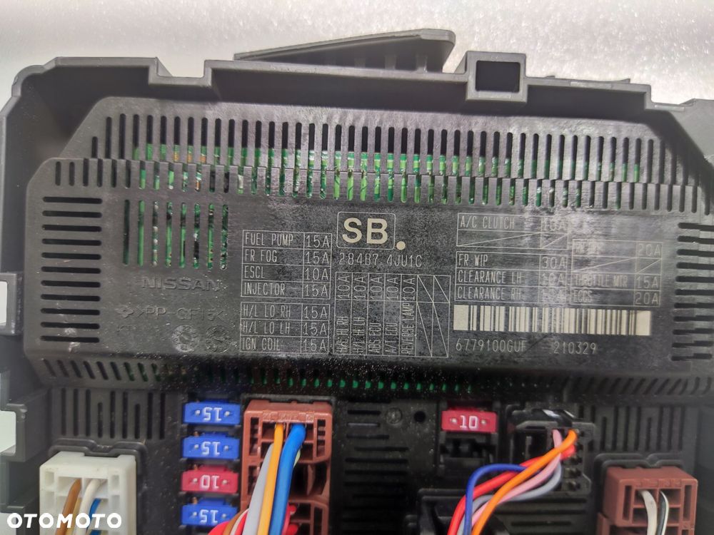moduł skrzynka bezpieczników bsi nissan navara iv d23 np300 284b74ju1c 15- - 6