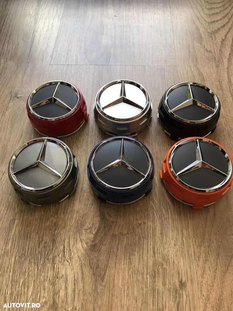 Capace Roti Jante compatibil Mercedes Benz Amg 75mm si 60mm - 3
