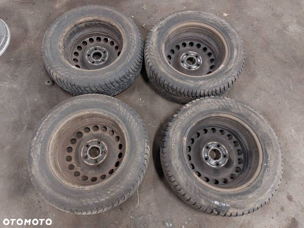 FELGI STALOWE 4 SZT 5x112 6Jx15 ET47 FI57,1 SKODA VW - 8