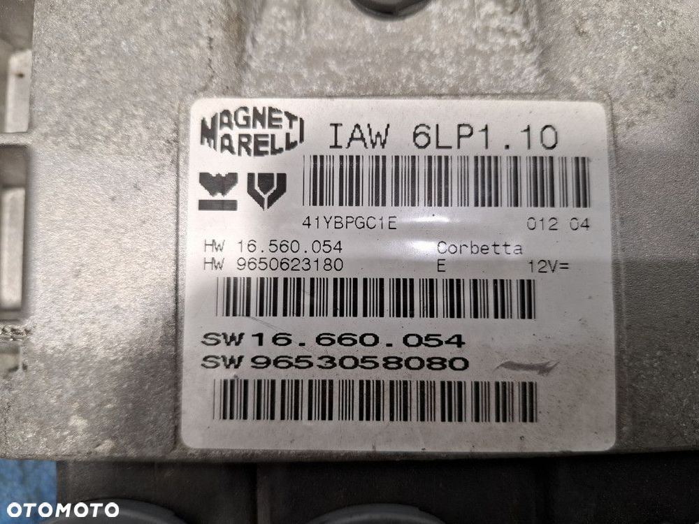 CITROEN C5 2.0B STEROWNIK SILNIKA 9653058080 10 LH1Z 1058288 - 2