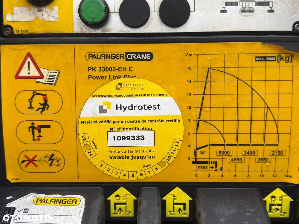 Mercedes-Benz ANTOS 2543 * LAWETA 8,50 m * PALFINGER PK 33002 - EH C + PILOT - 11