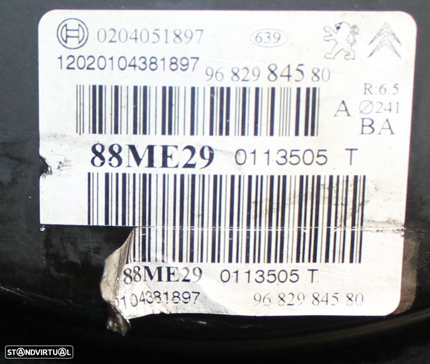 Servo Freio Citroen C3 de 2013 - 2