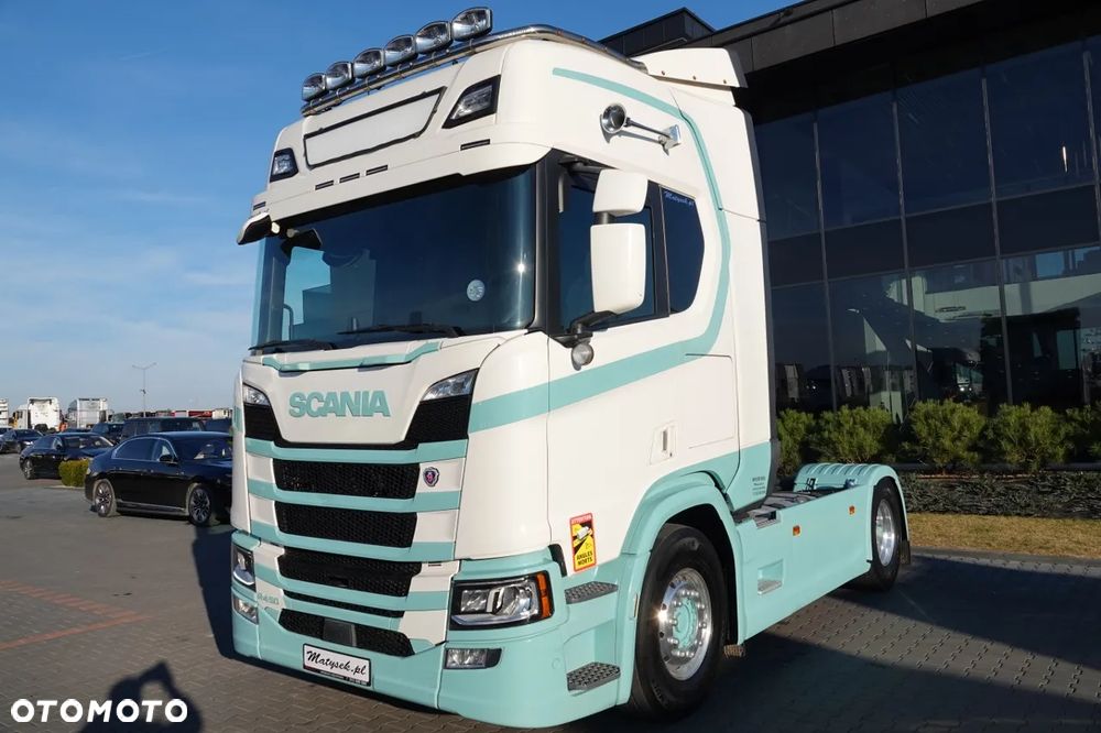 Scania R 450 / RETARDER / KLIMA POSTOJOWA / CAŁA NA PODUSZKACH / ALUSY / OPONY 100 % / SPROWADZONA / PO KONTRAKCIE SERWISOWYM - 6