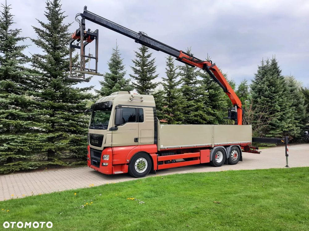 MAN TGX 26.480 z HDS Palfinger PK 18001L / 3-oś skrętna - 5