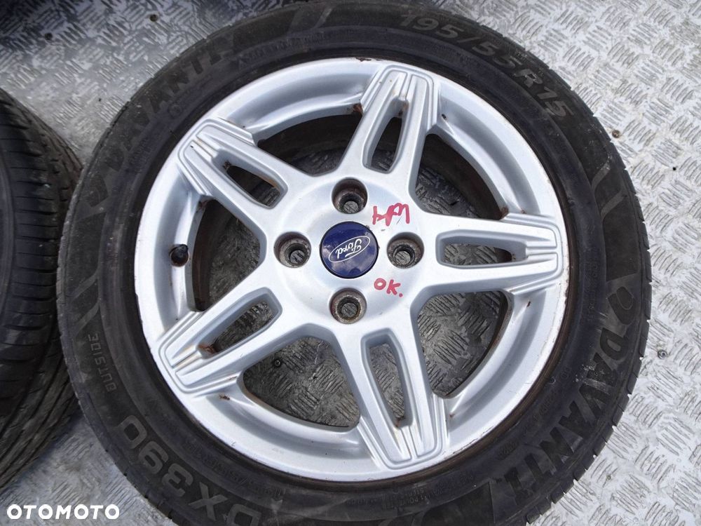 alufelgi z oponami kpl. ford ka+ 15" 4x108 et 47.5 - 4