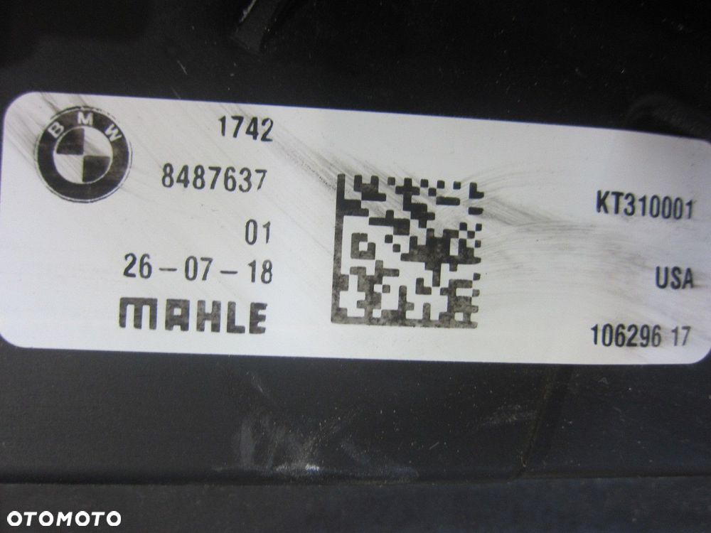 BMW X3 G01 G02 3.0 2.0 B46 CHŁODNICE KOMPLET CHŁODNIC WENTYLATOR 9797807 - 12