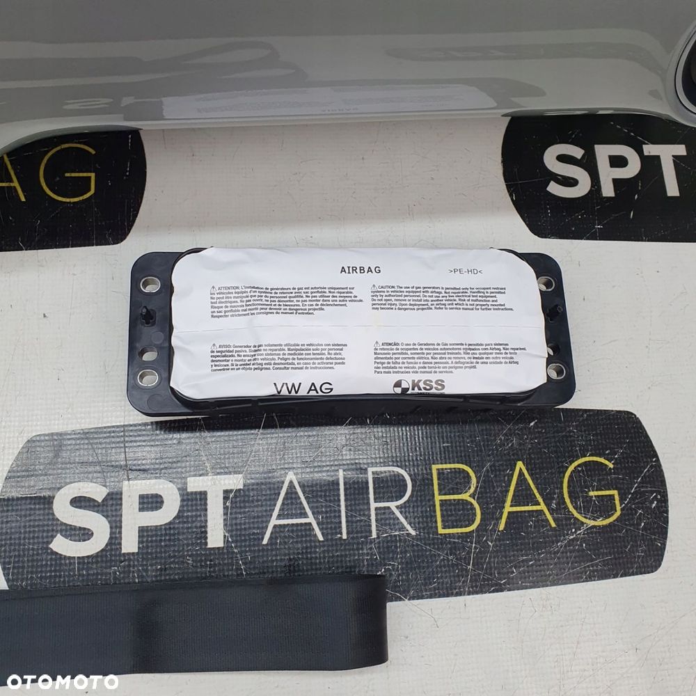 VW UP! UP DESKA ROZDZIELCZA KONSOLA KOKPIT PULPIT PODUSZKI AIRBAG AIR BAG PASY KIT SET - 8
